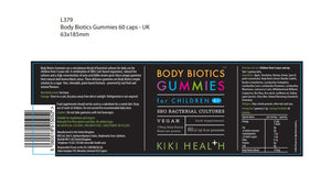 body biotics gummies for children 60s
