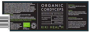 organic cordyceps mushroom extract 60s