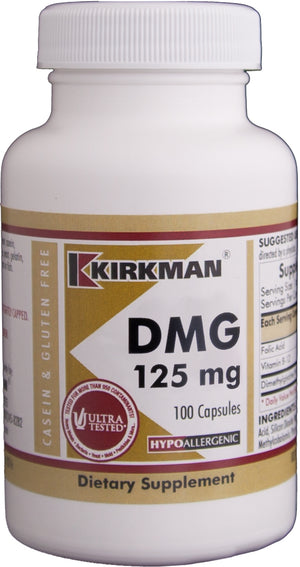 Kirkmans DMG (Dimethylglycine) 125mg 100's
