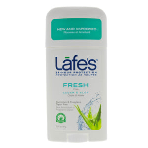 Lafe's Deodorant Stick Fresh Cedar & Aloe 63g
