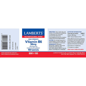vitamin b6 50mg 100s 3