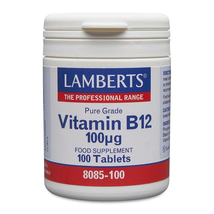 Lamberts Vitamin B12 100ug 100's