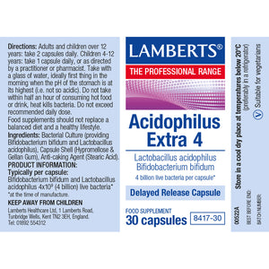 acidophilus extra 4 30s