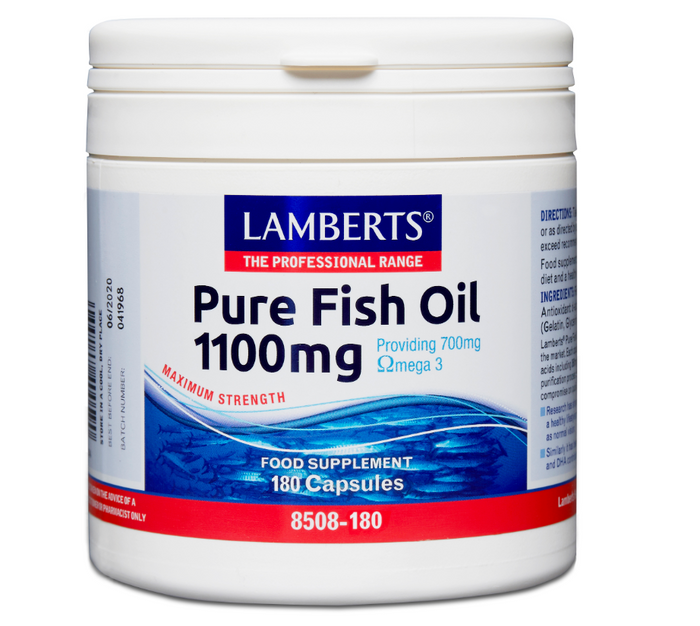 Lamberts Pure Fish Oil 1100mg 180's