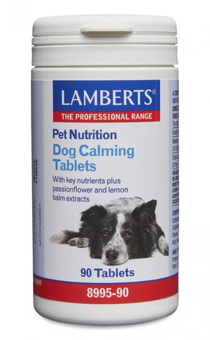 pet nutrition dog calming tablets 90s