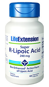 Life Extension Super R-Lipoic Acid 60's