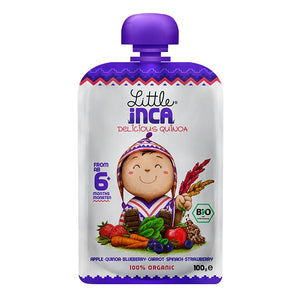 Little Inca Organic Delicious Quinoa 6+ Months (Purple) 100g