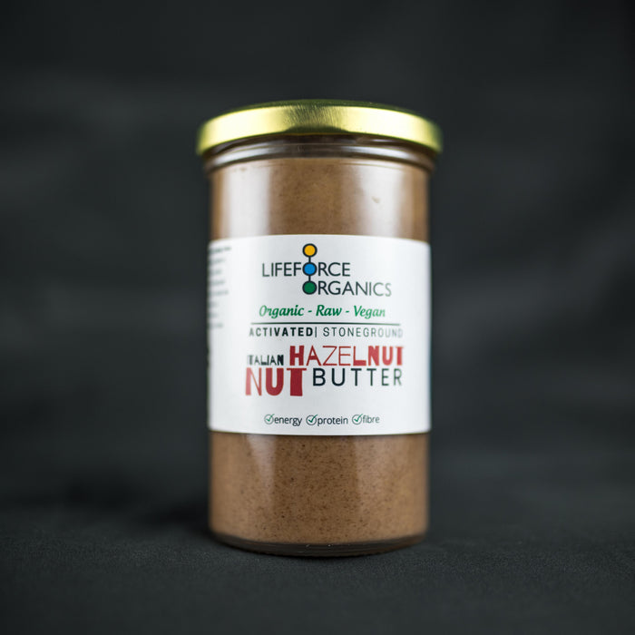 Lifeforce Organics Activated Stoneground Italian Hazelnut Nut Butter 250g