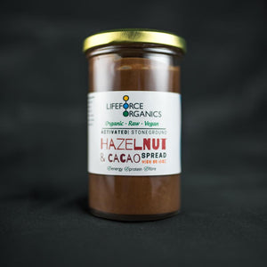 Lifeforce Organics Activated Hazelnut & Cacao Spread With Orange (Organic) 250g