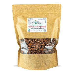 Lifeforce Organics Moroccan Spiced Activated Mixed Nuts (Organic) 1kg