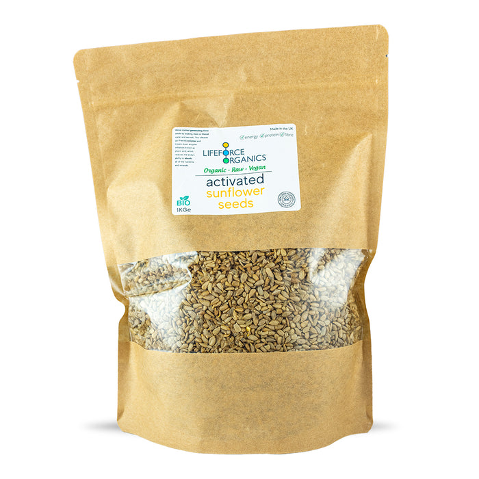 Lifeforce Organics Activated Sunflower Seeds 1kg