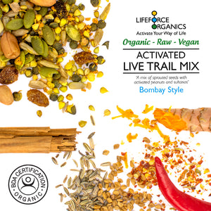 Lifeforce Organics Activated Live Trail Mix Bombay Style (Organic) 125g