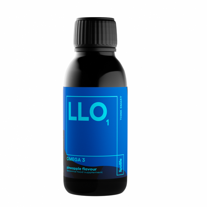 Lipolife LLO1 Omega 3 Pineapple Flavour (Liposomal) 150ml