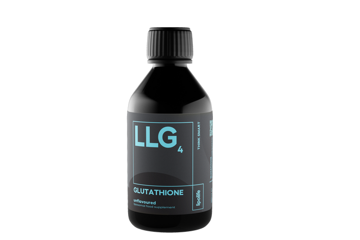 Lipolife LLG4 Glutathione (Non GMO Sunflower) 240ml (Liposomal)