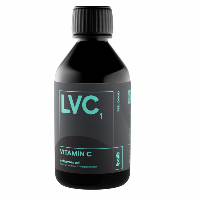 Lipolife LVC1 Vitamin C (Non GMO Soy) 240ml (Liposomal)