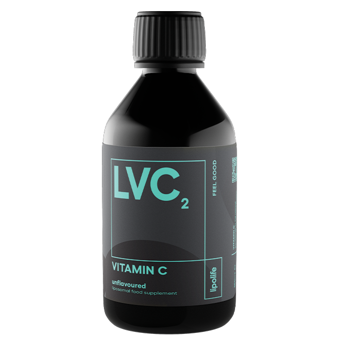 Lipolife LVC2 Vitamin C (Non GMO Sunflower) 240ml (Liposomal)