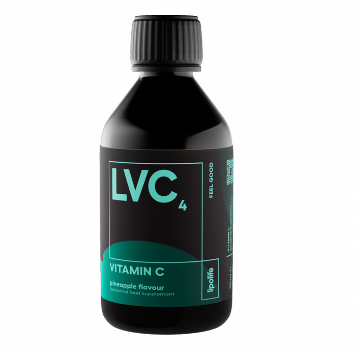 Lipolife LVC4 Vitamin C Pineapple Flavour 240ml (Liposomal)