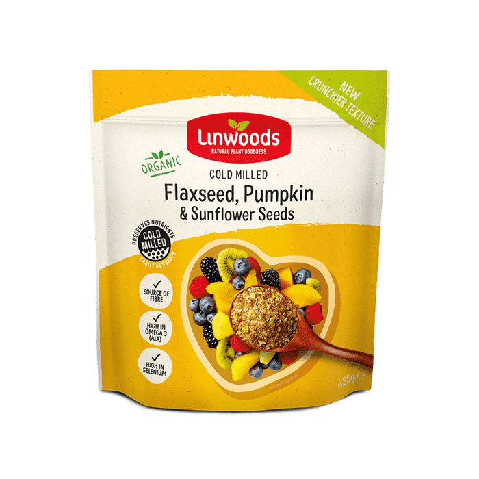 Linwoods Milled Organic Flaxseed, Sunflower and Pumpkin Seeds 425g