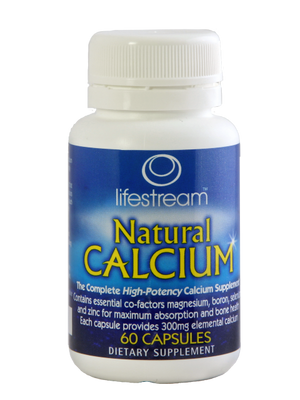 LifeStream Natural Calcium 60's