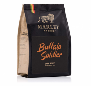 Marley Coffee  Buffalo Soldier Dark Roast Organic Whole Bean 227g