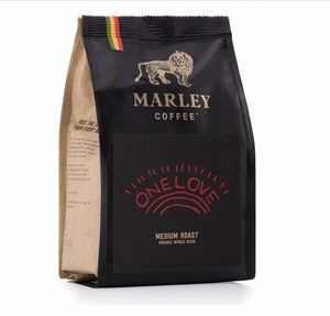 Marley Coffee  One Love Medium Roast Organic Whole Bean 227g