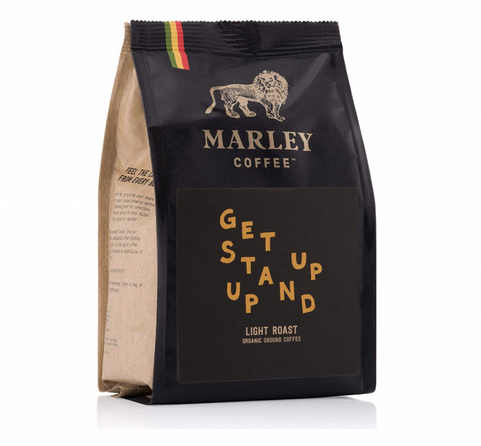 Marley Coffee  Get Up Stand Up Light Roast Organic Ground Coffee 227g