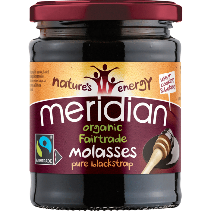 Meridian Organic Fairtrade Molasses Pure Blackstrap 350g