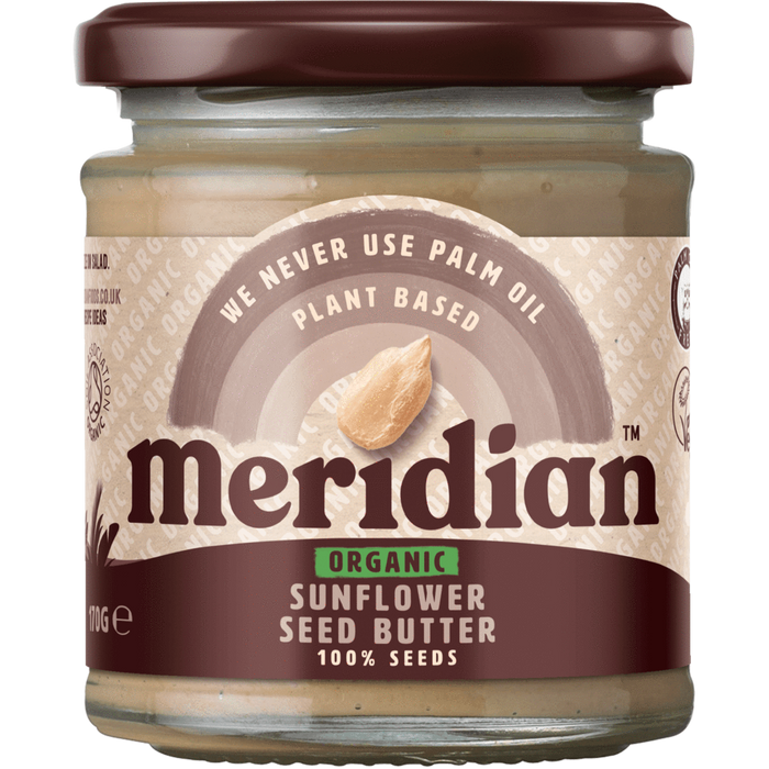 Meridian Organic Sunflower Seed Butter 100% Seeds 170g