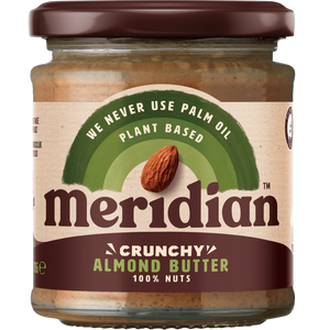 Meridian Crunchy Almond Butter 100% Nuts 170g