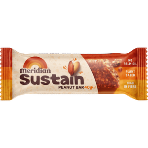 Meridian Sustain Peanut Bar 40g