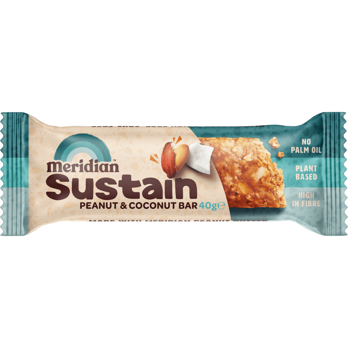 Meridian Sustain Peanut & Coconut Bar 40g