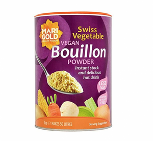 Marigold Health Foods Vegan Bouillon Powder (Less Salt) 1kg