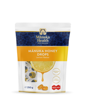 mgo 400 manuka honey lozenges with lemon 250g 58s