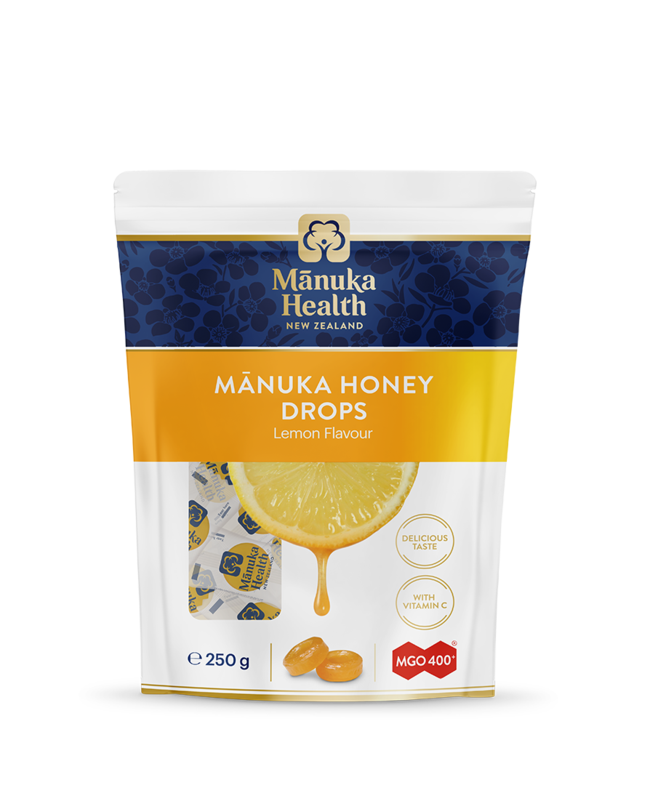 Manuka Health Products Manuka Honey Lozenges with Lemon MGO 400+ 250g 58's