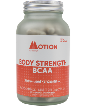 Motion Nutrition Body Strength BCAA 120's