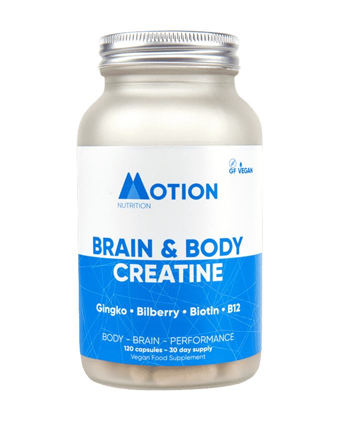 Motion Nutrition Brain & Body Creatine (Formerly Mind & Body) 120's