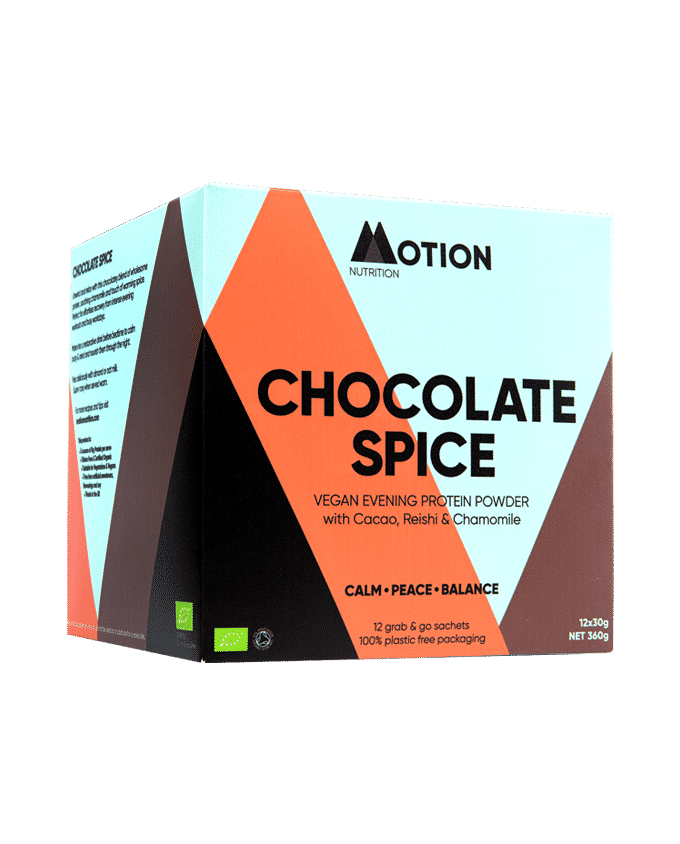 Motion Nutrition Chocolate Spice Protein Powder 12 x 30g