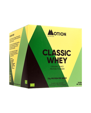 Motion Nutrition Classic Whey Protein Shake 12 x 30g