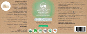 Mycology Nutrition Hericium (Hericium erinaceus) 120g