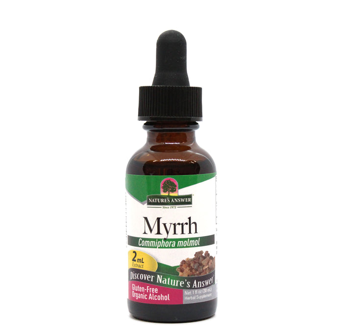 Nature's Answer Myrrh Gum (Organic Alcohol) 30ml