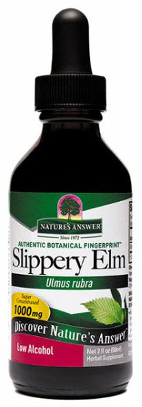 Nature's Answer - Slippery Elm Bark - 90 Vegetarian Capsules, 1