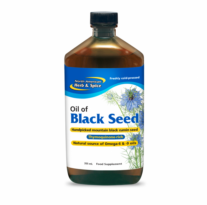 North American Herb & Spice Oil of Black Seed 355ml