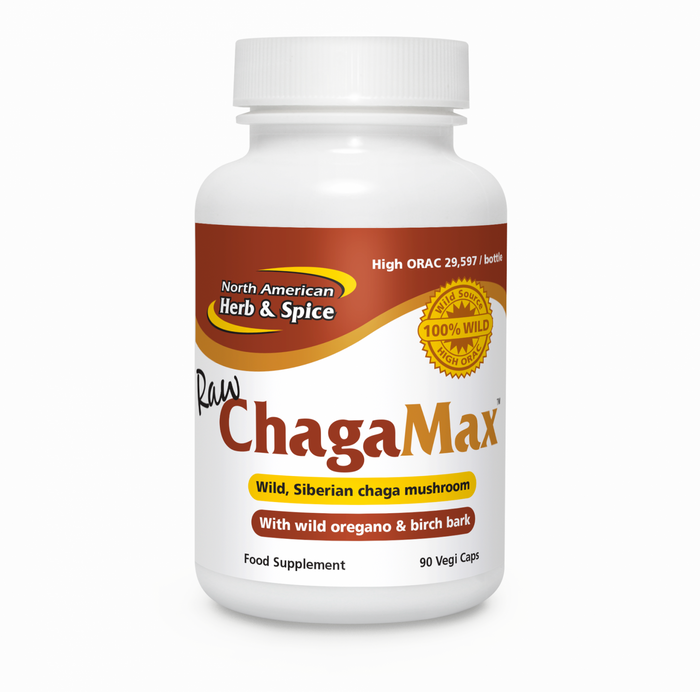 North American Herb & Spice Raw ChagaMax 90's