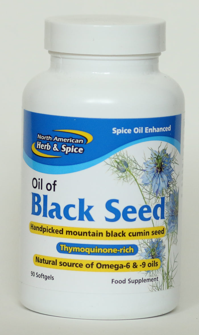 North American Herb & Spice Oil of Black Seed 90's
