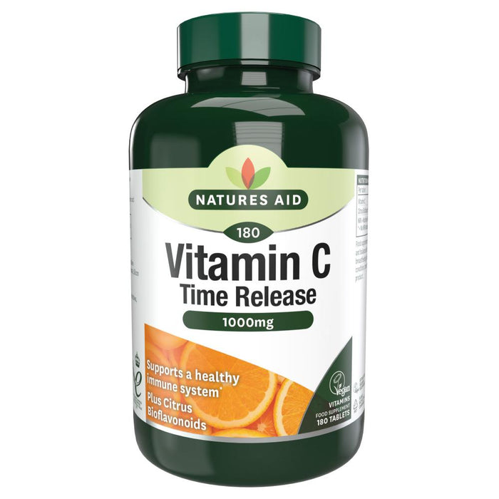 Natures Aid Vitamin C Time Release (1000mg) 180's
