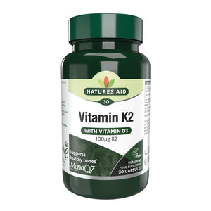 vitamin k2 100ug with vitamin d3 30s