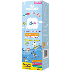 dha omega 3 drops for infants children 50ml