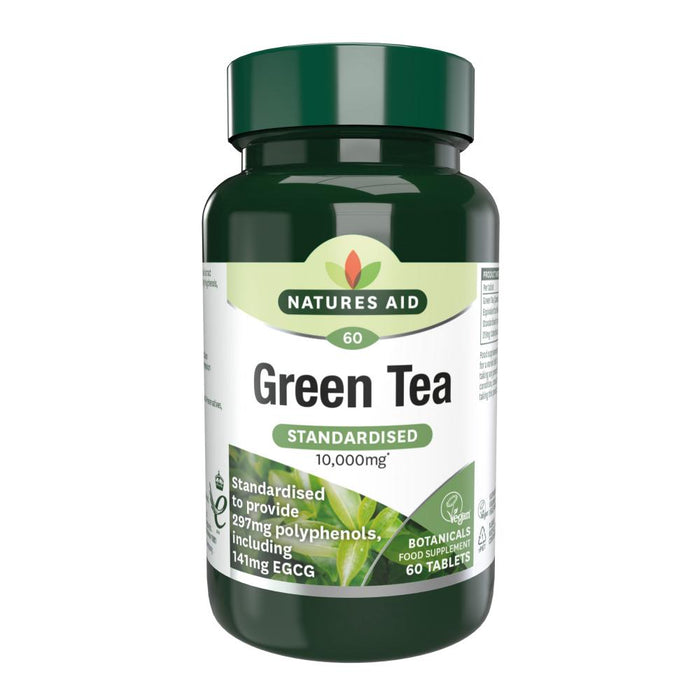 Natures Aid Green Tea 10,000mg 60's