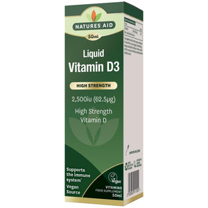 vitamin d3 2500iu liquid 50ml vegan