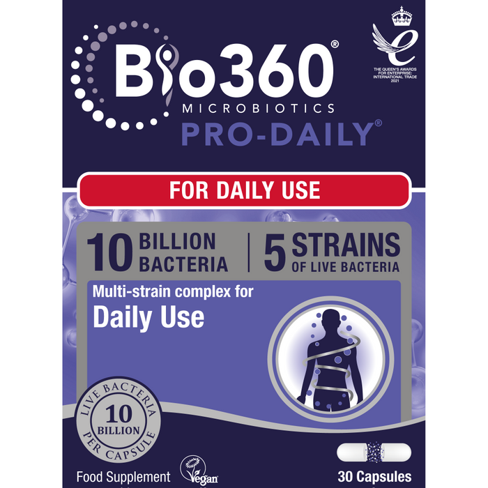 Natures Aid Bio360 Pro-Daily (10 Bn) 5 Strain Complex 30's